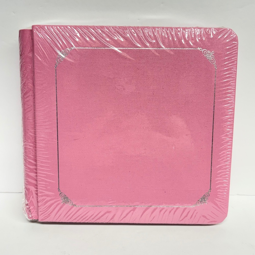 Creative Memories Small Pink Scrapbook with Pages 7x7 New